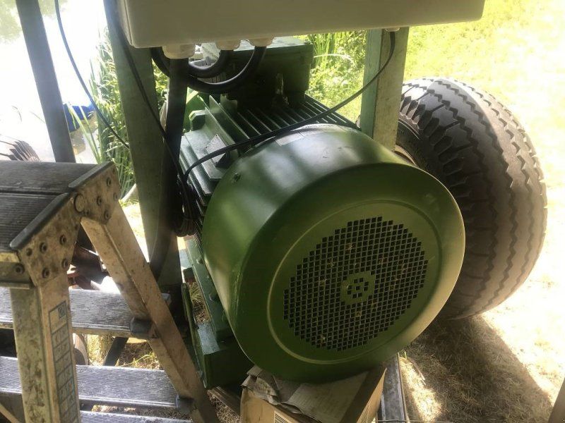 Roti Elektro Pumpe 45 Kw auf Fahrgestell
