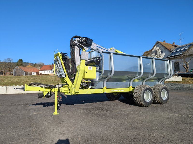 Scandic ST-10D 13t 9m Kran 750kg Hubkraft Druckluft Funkfernsteuerung So