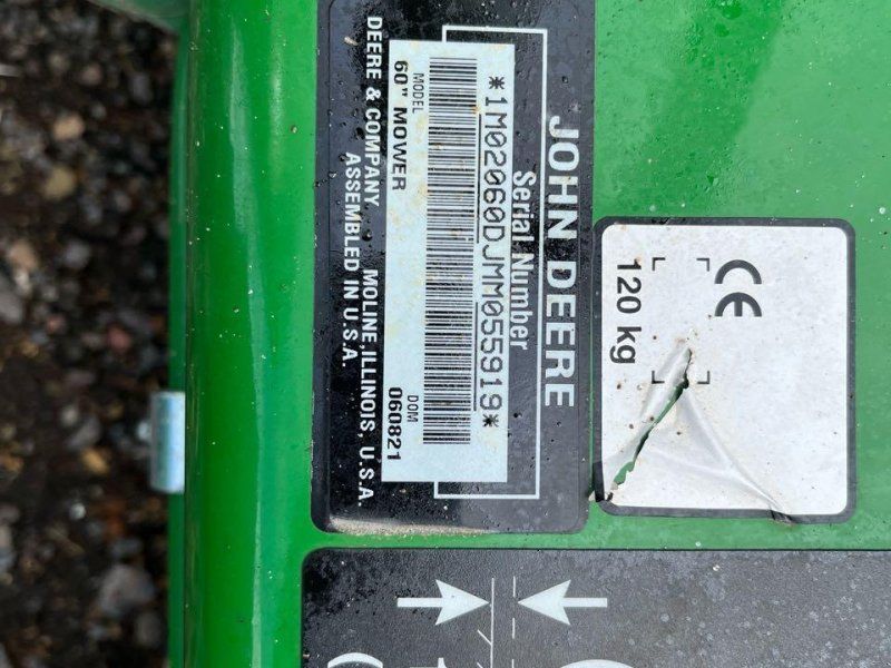John Deere Mähwerk 60 D Autoconnect