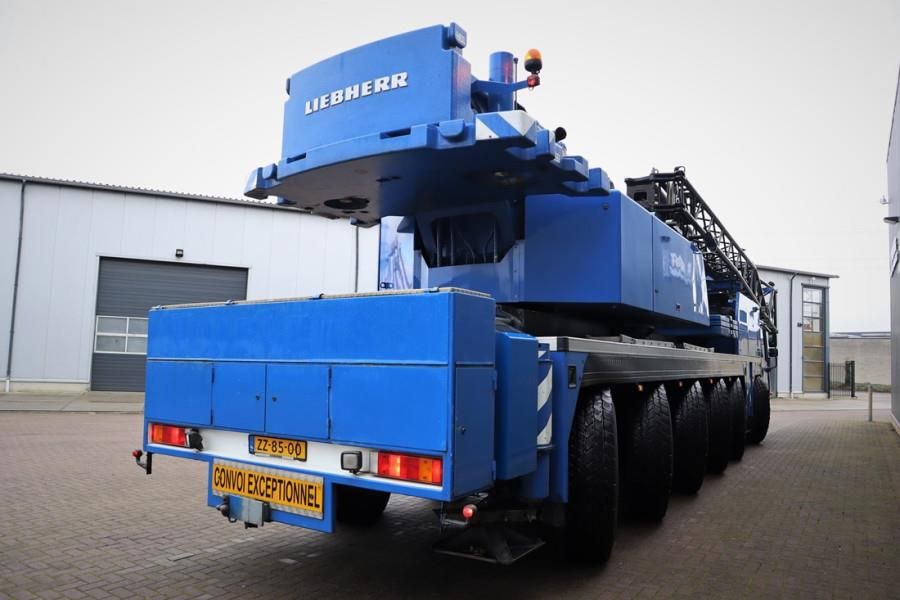 Liebherr LTM1150-6.1 Dutch Vehicle Registration, Valid Para