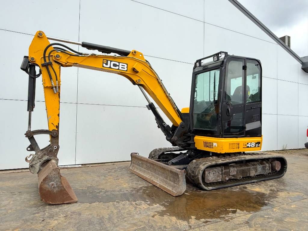 JCB 48Z-1 - Hammer Lines / Quick Coupler