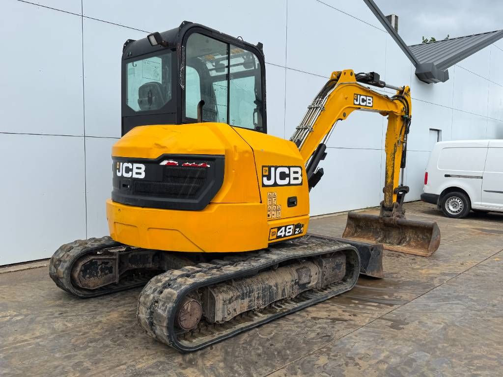 JCB 48Z-1 - Hammer Lines / Quick Coupler