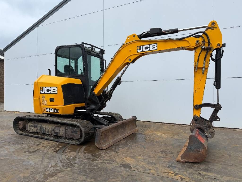 JCB 48Z-1 - Hammer Lines / Quick Coupler