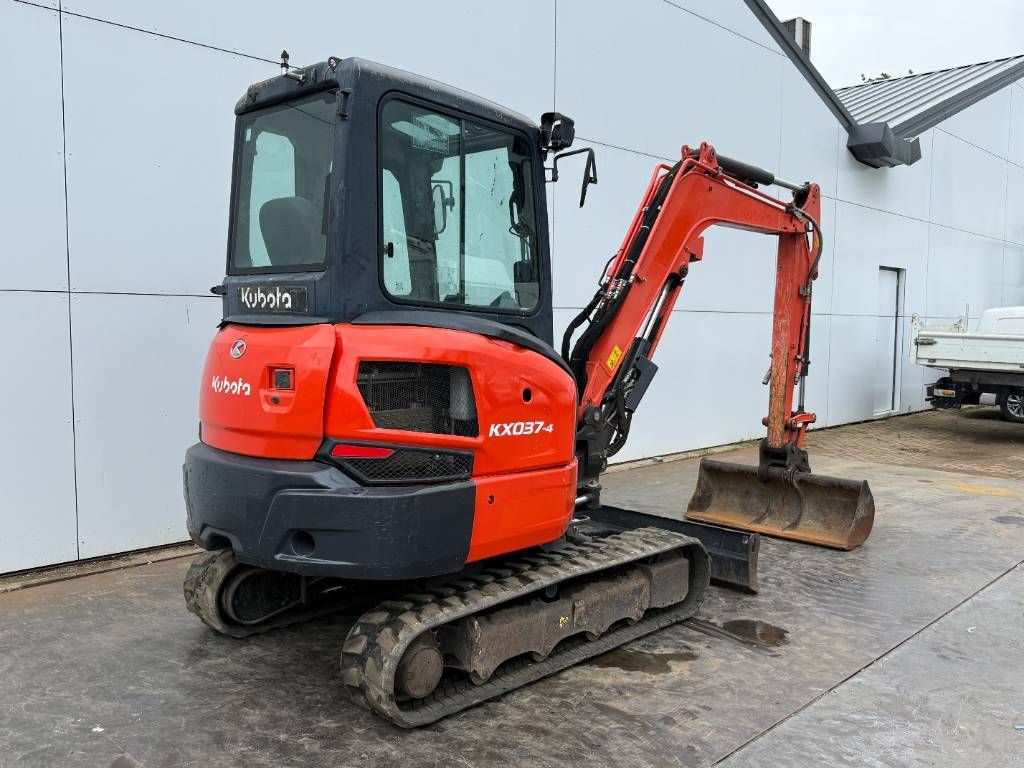 Kubota KX037-4 - Hammer Lines / Quick Coupler