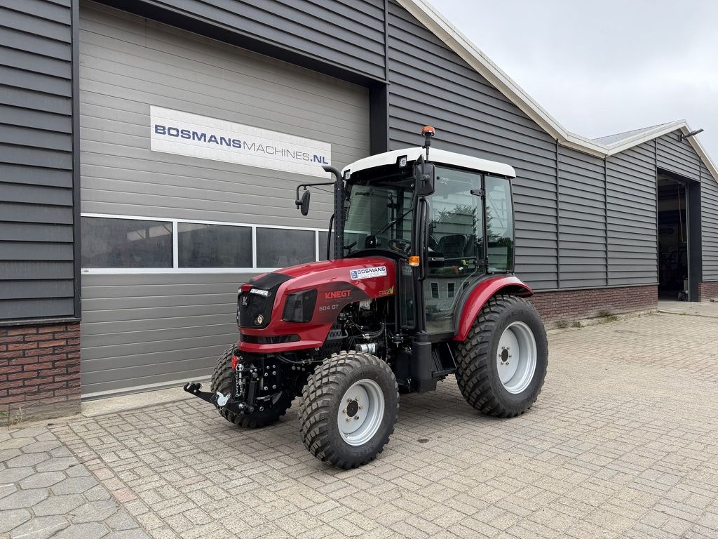 Knegt 504 GT tractor met cabine en fronthef DEMO
