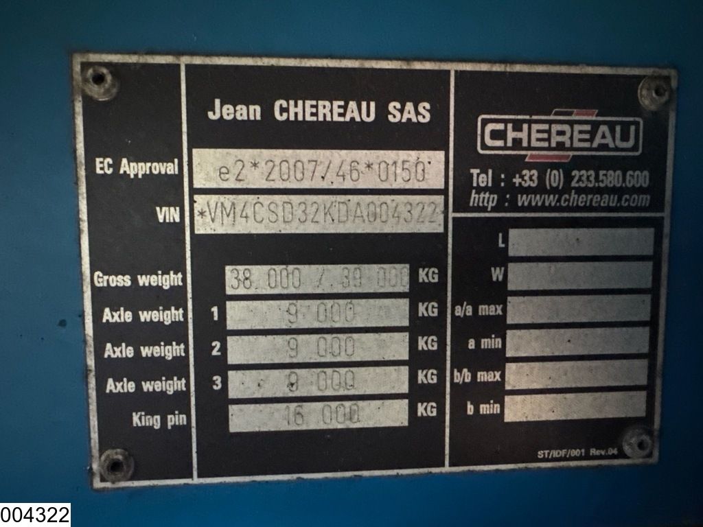 Chereau Koel vries Carrier vector 1550
