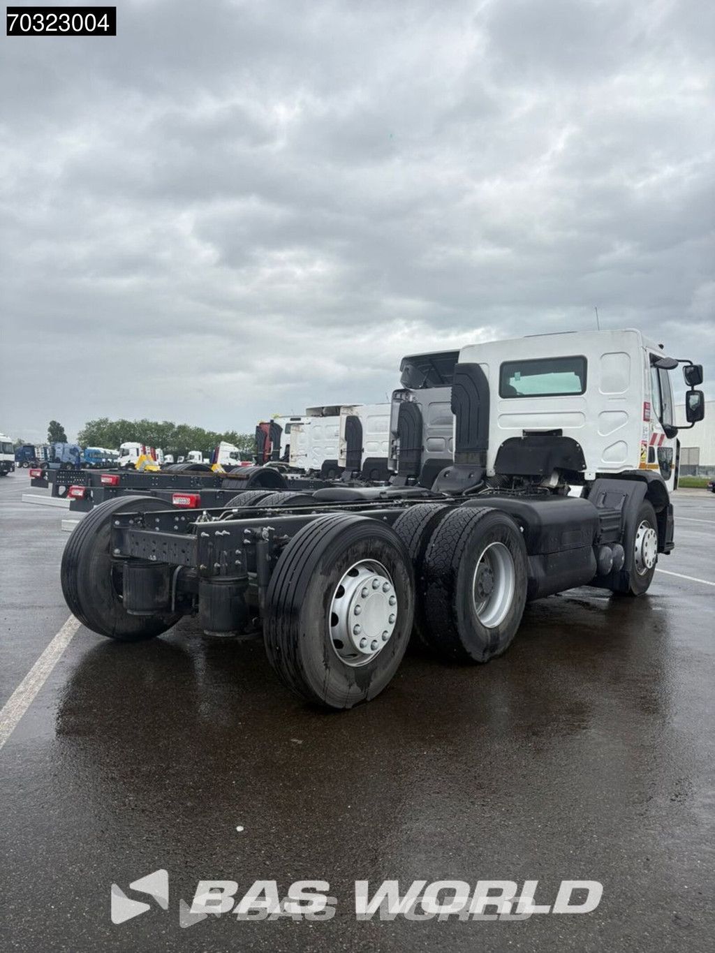 Renault D-WIDE 320 6X2 CNG chassis ALLISON 3200 gearbox Euro 6