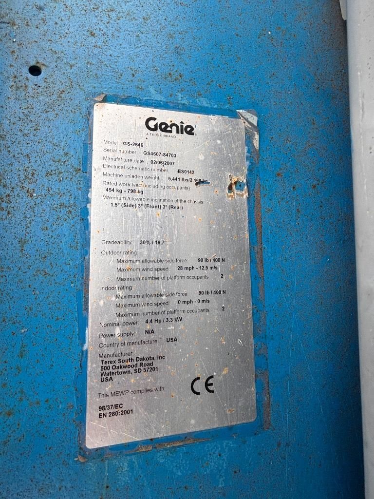 Genie GS 2646