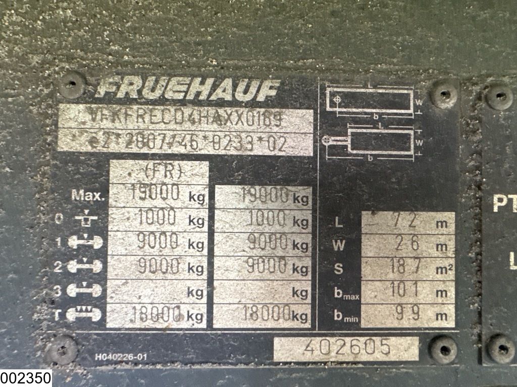 Renault T 460 6x2, EURO 6, Combi, 111,8 m³, Standairco