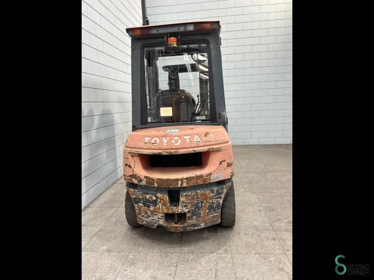 Gabelstapler Diesel Toyota 02-7FDF25 2007 Triplex Kabine