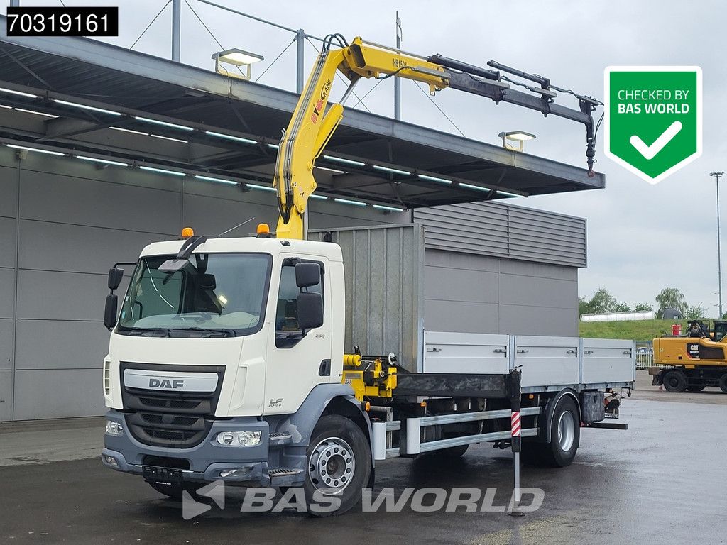 DAF LF 250 4X2 HYVA HB150XE3 Crane Kran Automatic Euro 6