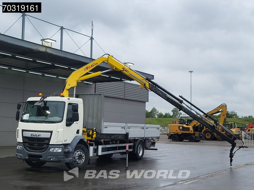 DAF LF 250 4X2 HYVA HB150XE3 Crane Kran Automatic Euro 6