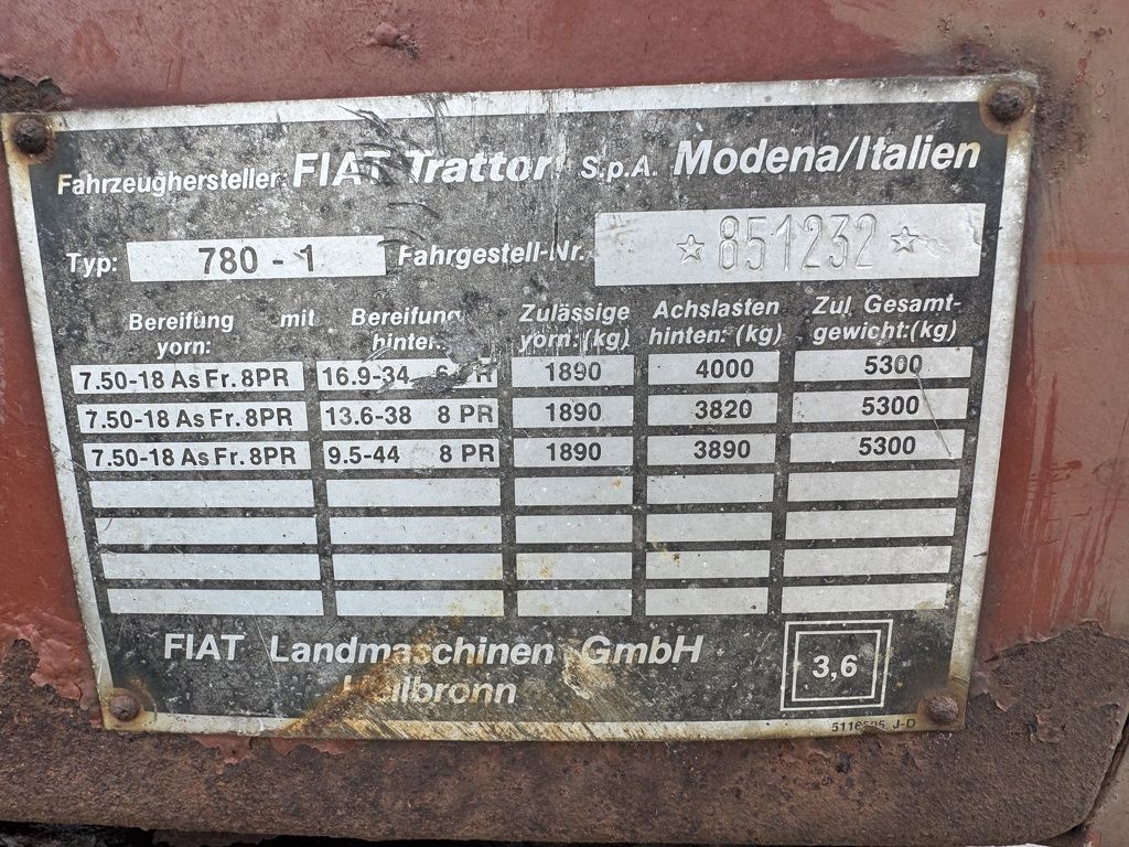 Fiat 780 4x2