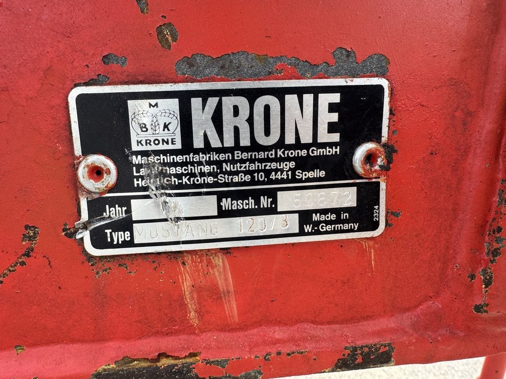Krone Mustang 120/3