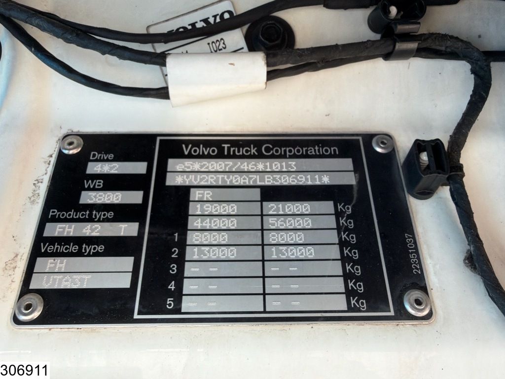 Volvo FH 460 EURO 6d, Standairco
