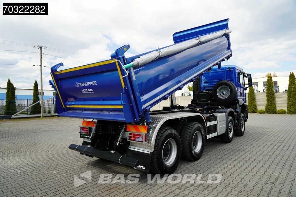 MAN TGS 41.480 8X6 NEW! 8x6 2-way KH-Kipper Steel suspension Big-Axle Euro 6