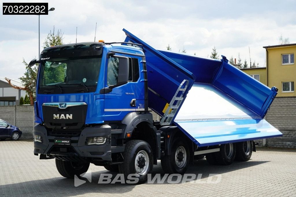 MAN TGS 41.480 8X6 NEW! 8x6 2-way KH-Kipper Steel suspension Big-Axle Euro 6