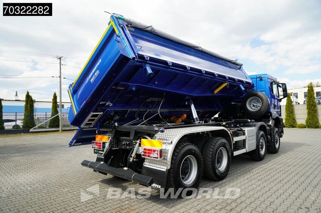 MAN TGS 41.480 8X6 NEW! 8x6 2-way KH-Kipper Steel suspension Big-Axle Euro 6
