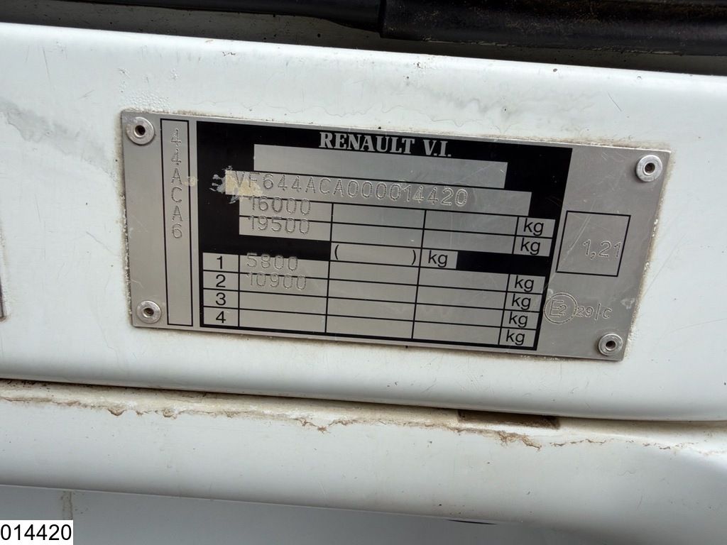 Renault Midlum 220 EURO 3, Manual, 11845 L, 3 Comp
