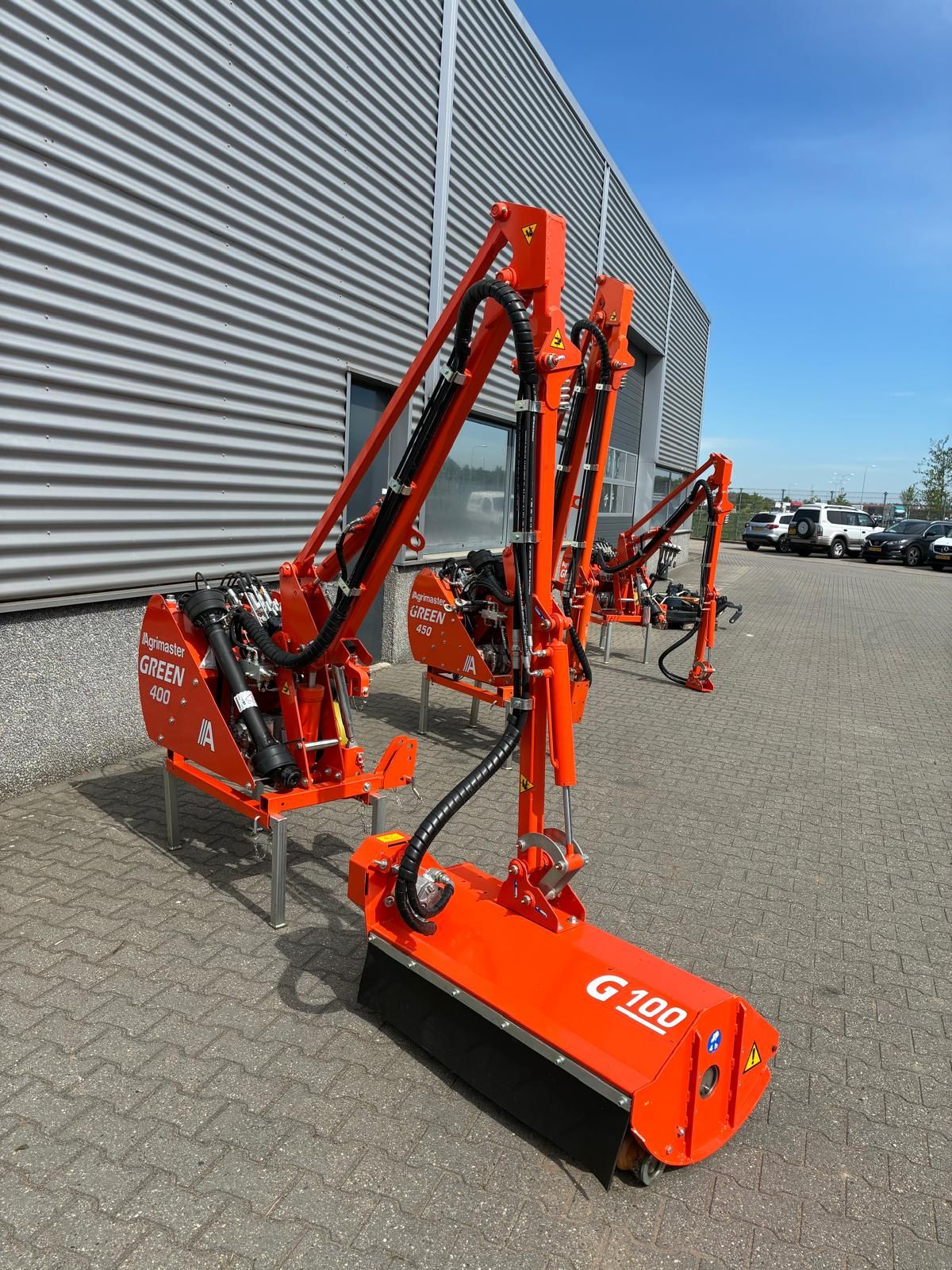 Agrimaster Shark 400 armklepelmaaier
