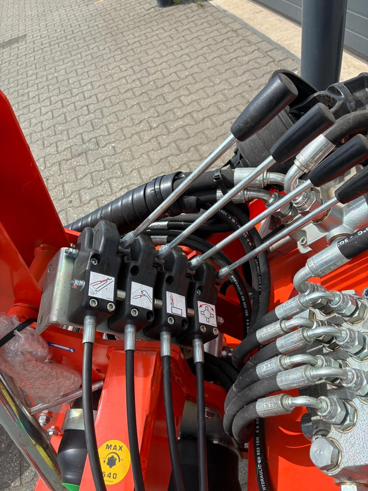 Agrimaster Shark 400 armklepelmaaier