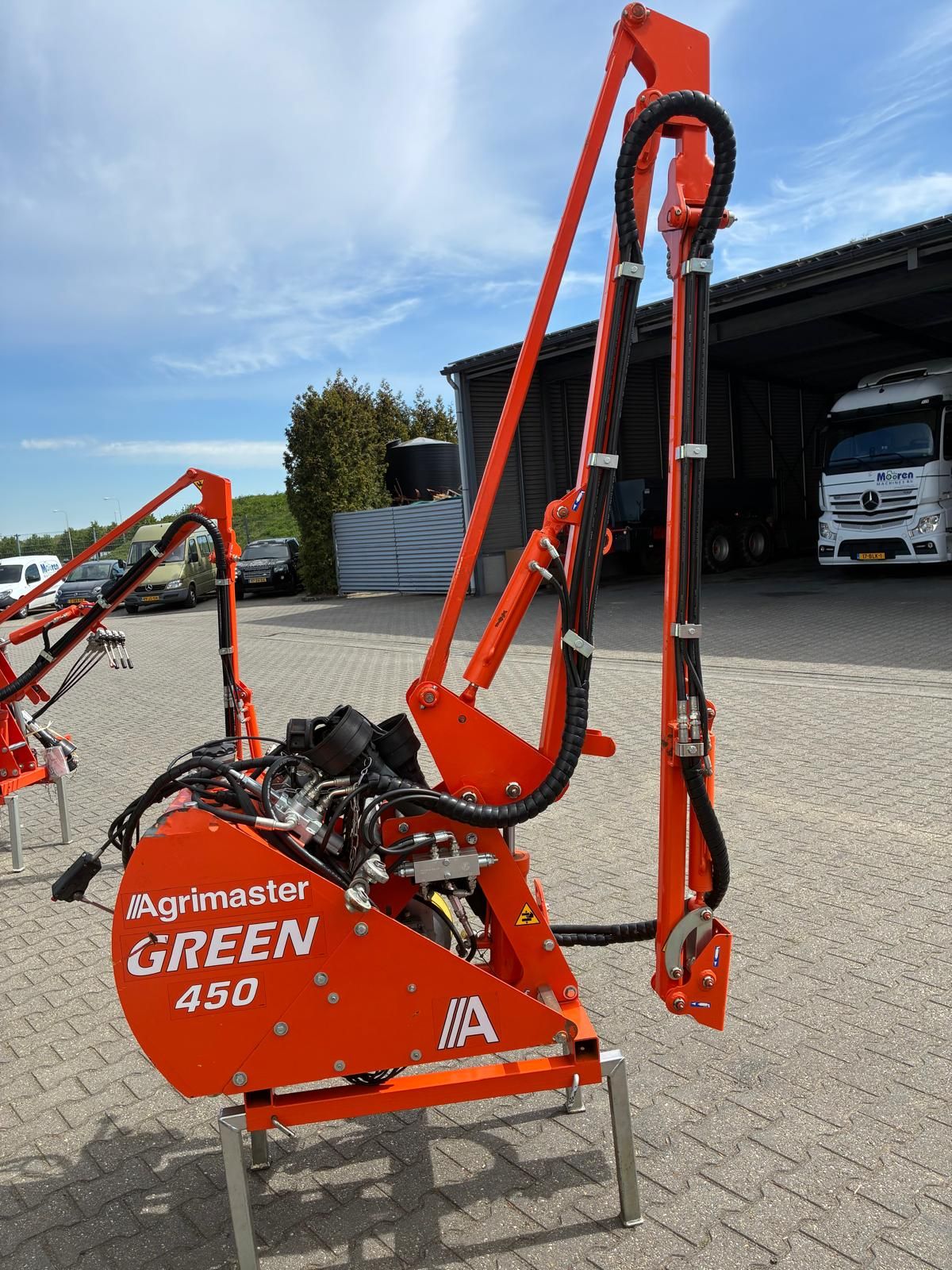 Agrimaster Shark 450 armklepelmaaier