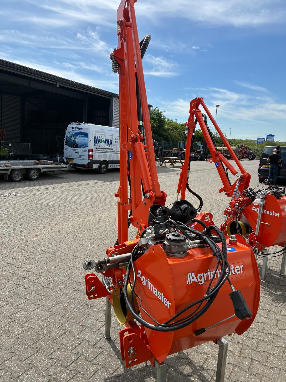 Agrimaster Shark 450 armklepelmaaier
