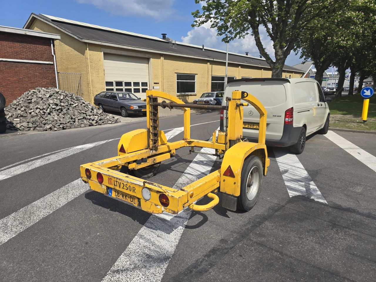 Venrooy LTV250R Kabelaanhanger haspelwagen