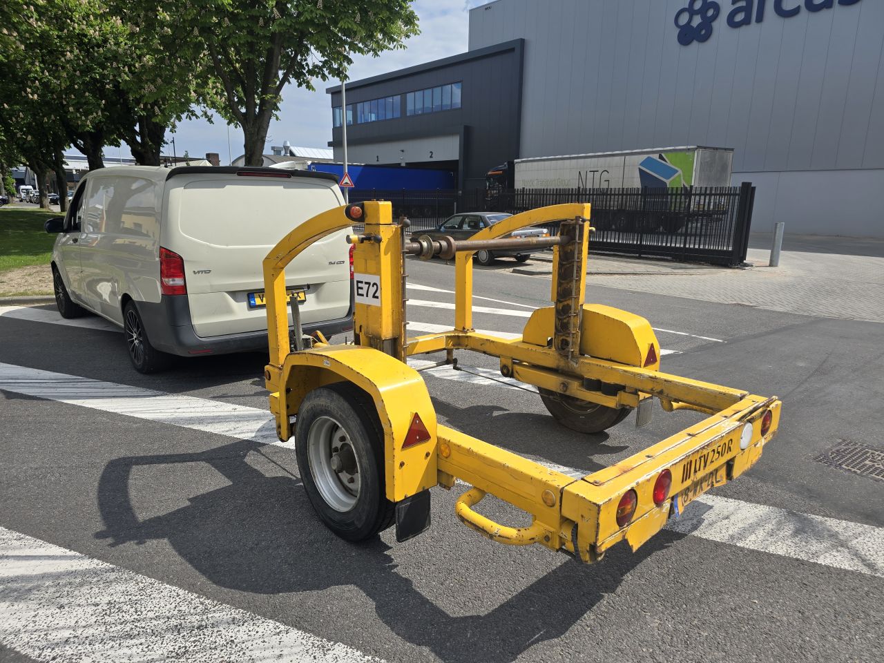 Venrooy LTV250R Kabelaanhanger haspelwagen