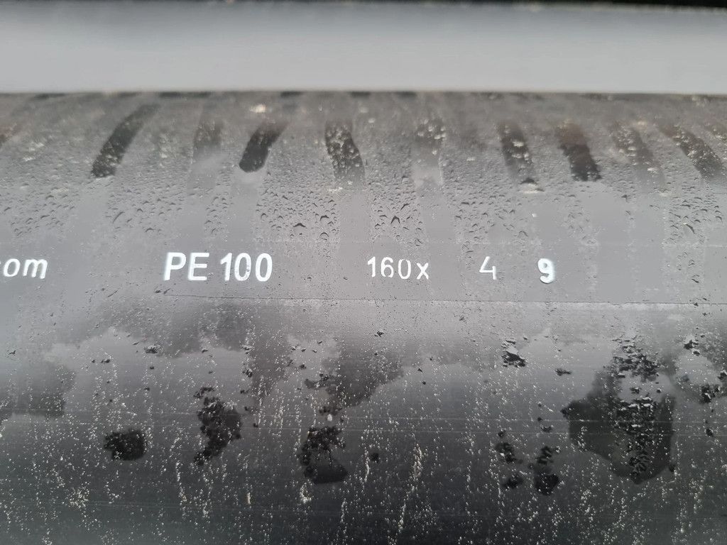 HDPE HDPE AFVOERLEIDINGEN 160 x6.2 x 132 meter