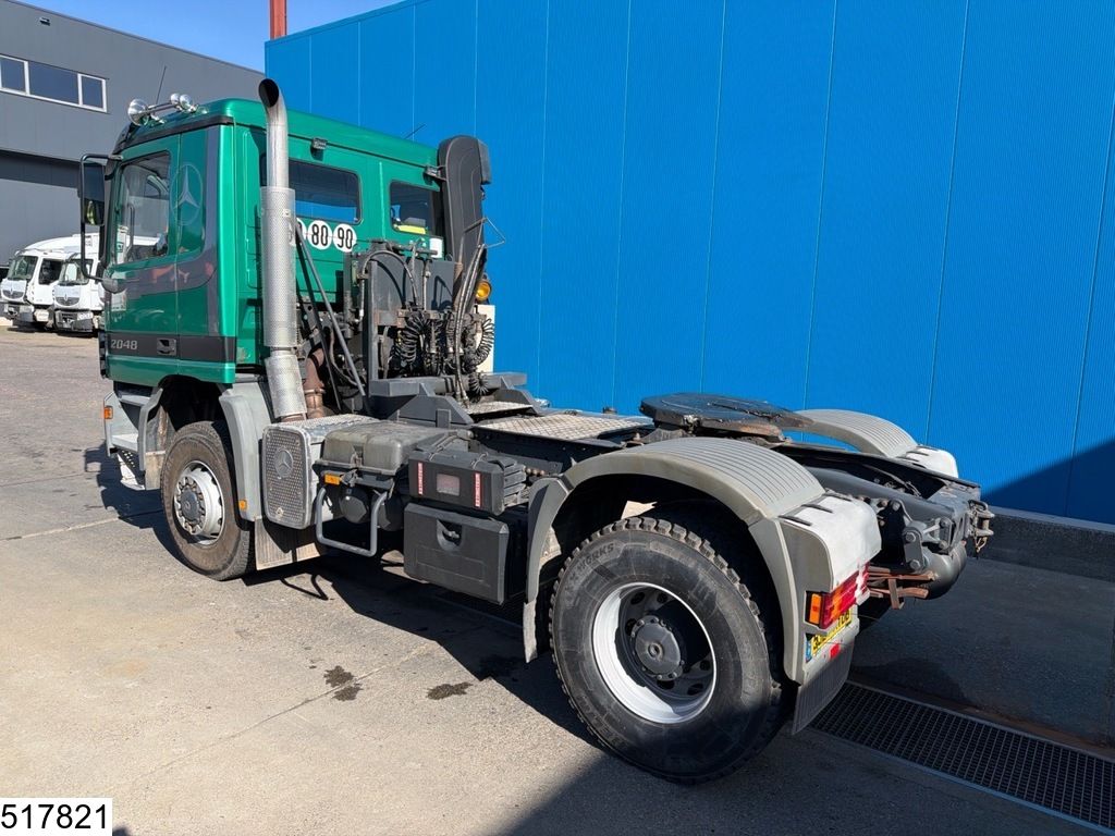 Mercedes Actros 2048 4x4, Steel suspension