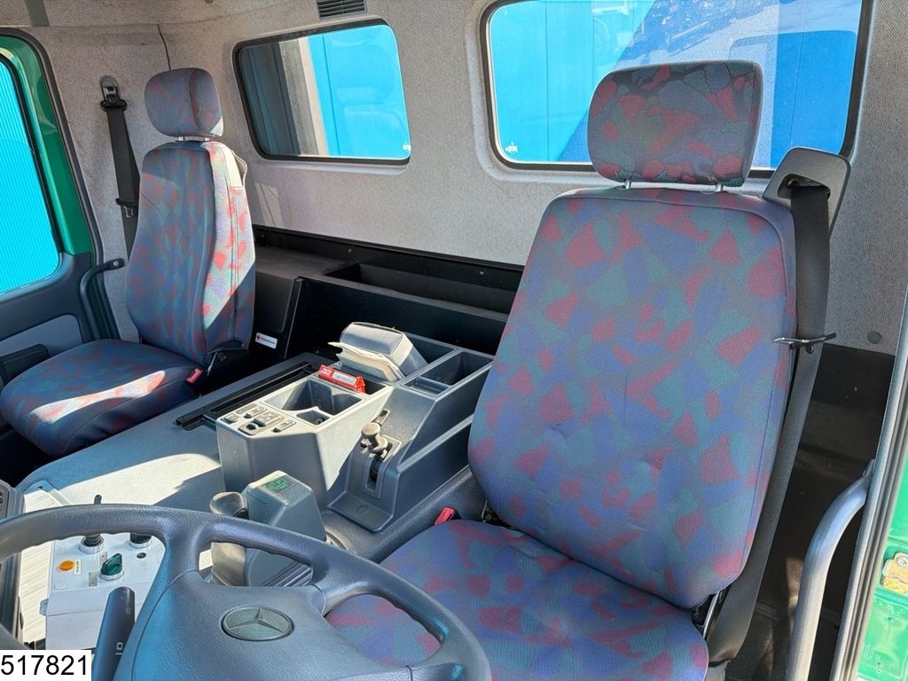 Mercedes Actros 2048 4x4, Steel suspension