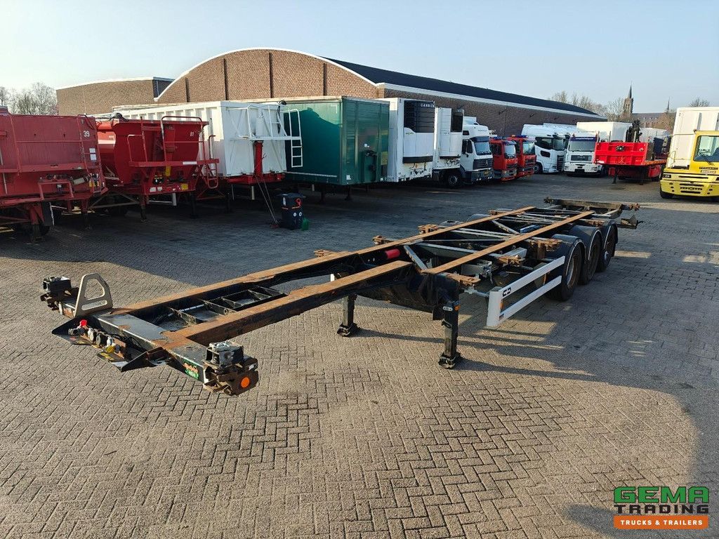 Van Hool 3B0070 20FT 2x20FT 30FT 40FT 45FT - Achterschuiver - Assen BPW schijfremmen