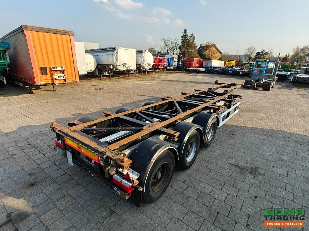 Van Hool 3B0070 20FT 2x20FT 30FT 40FT 45FT - Achterschuiver - Assen BPW schijfremmen