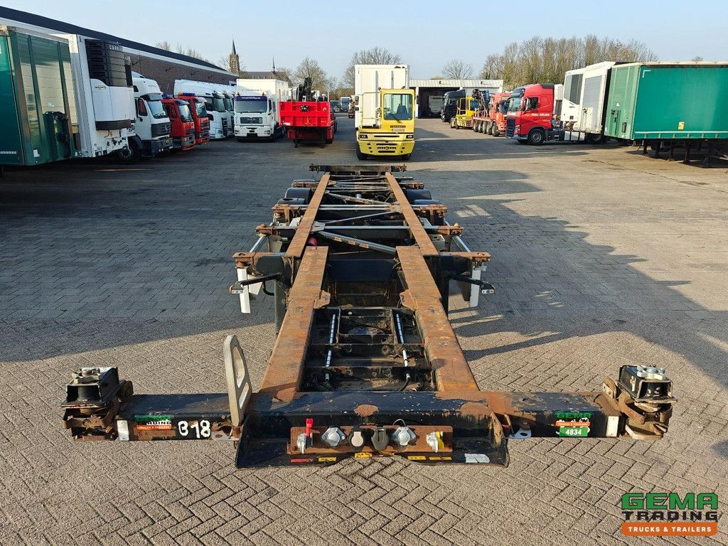 Van Hool 3B0070 20FT 2x20FT 30FT 40FT 45FT - Achterschuiver - Assen BPW schijfremmen