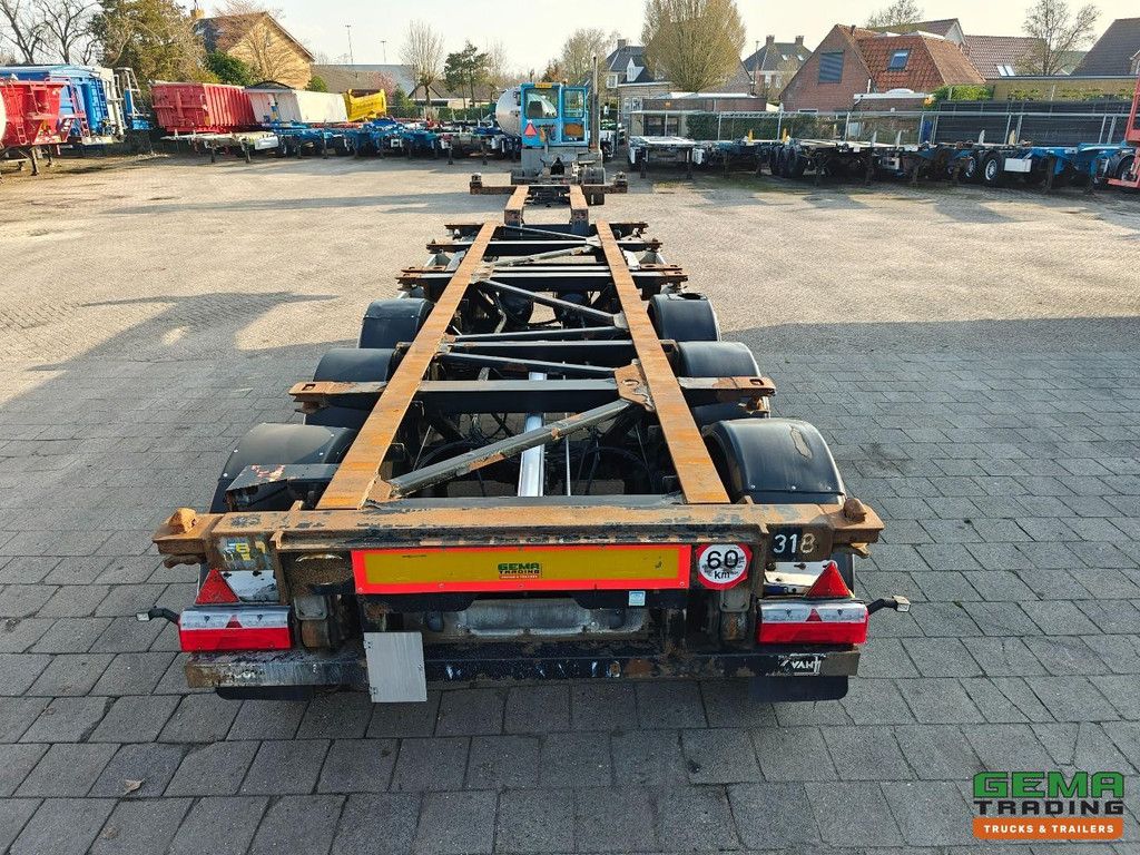 Van Hool 3B0070 20FT 2x20FT 30FT 40FT 45FT - Achterschuiver - Assen BPW schijfremmen