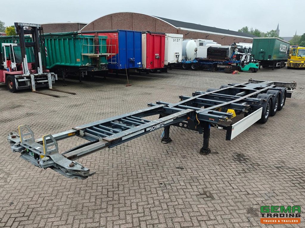 Schmitz Cargobull SCB S3D Alle Soorten Containers - Voor/Achterschuiver - LiftAs - Schmitz Assen Schijfrem - 01/2027APK