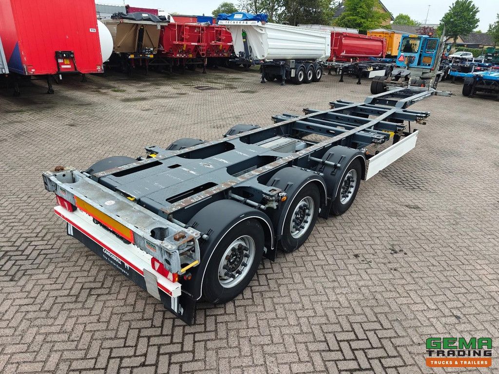 Schmitz Cargobull SCB S3D Alle Soorten Containers - Voor/Achterschuiver - LiftAs - Schmitz Assen Schijfrem - 01/2027APK