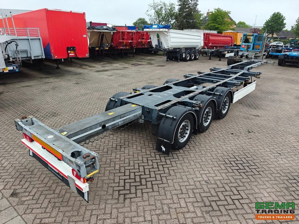 Schmitz Cargobull SCB S3D Alle Soorten Containers - Voor/Achterschuiver - LiftAs - Schmitz Assen Schijfrem - 01/2027APK