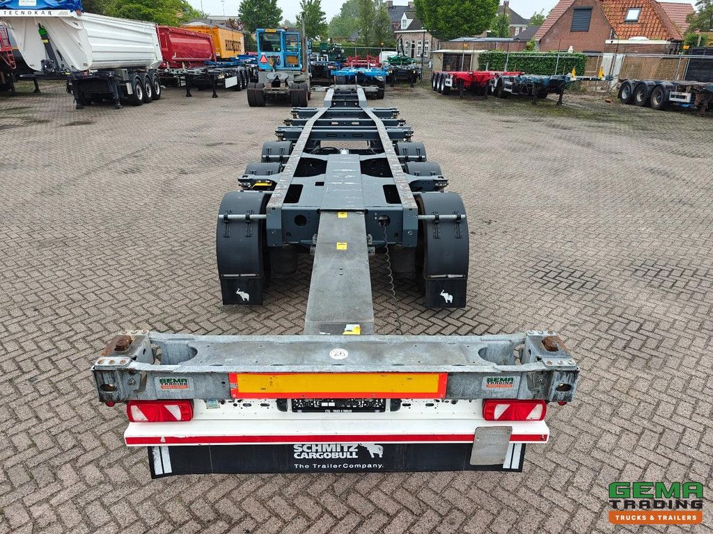 Schmitz Cargobull SCB S3D Alle Soorten Containers - Voor/Achterschuiver - LiftAs - Schmitz Assen Schijfrem - 01/2027APK