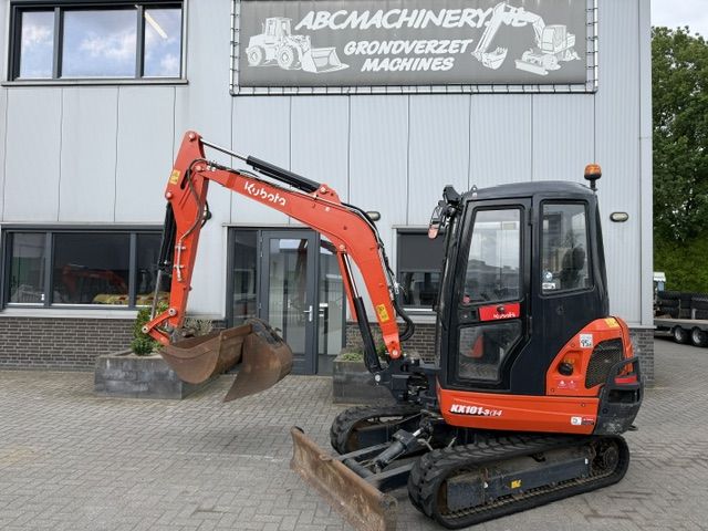 Kubota Kx101-4 bj2019 Slechts 2000u 3.5T Minigraver Minikraan