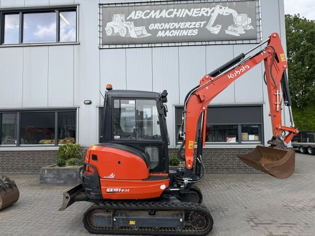 Kubota Kx101-4 bj2019 Slechts 2000u 3.5T Minigraver Minikraan