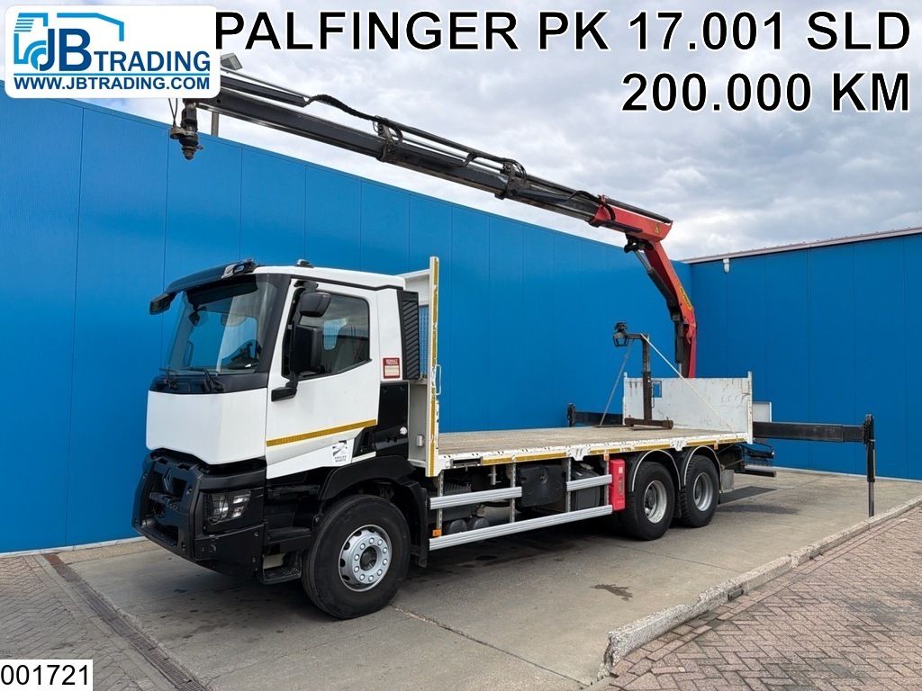 Renault C 380 6x4, EURO 6, Palfinger, Remote