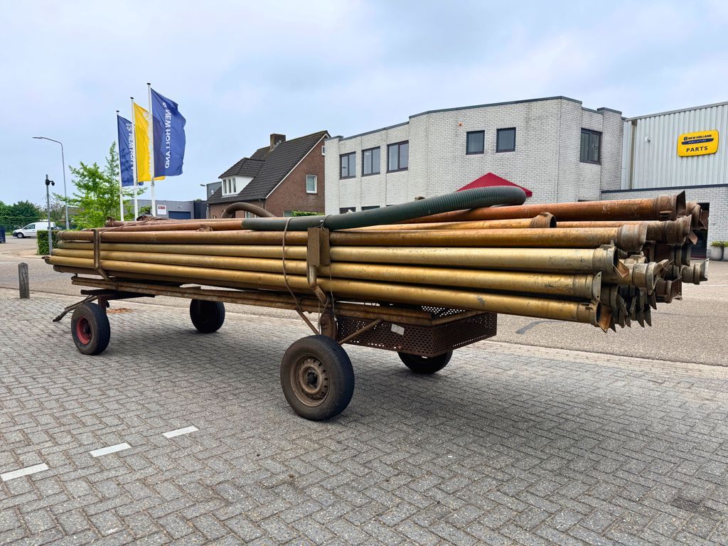 Laval 100 Beregingsbuizen met Wagen