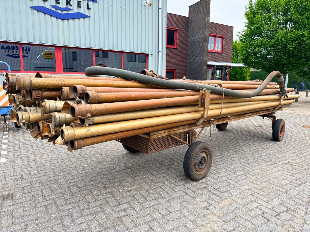 Laval 100 Beregingsbuizen met Wagen