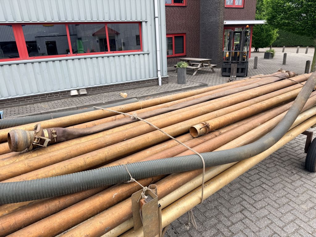 Laval 100 Beregingsbuizen met Wagen
