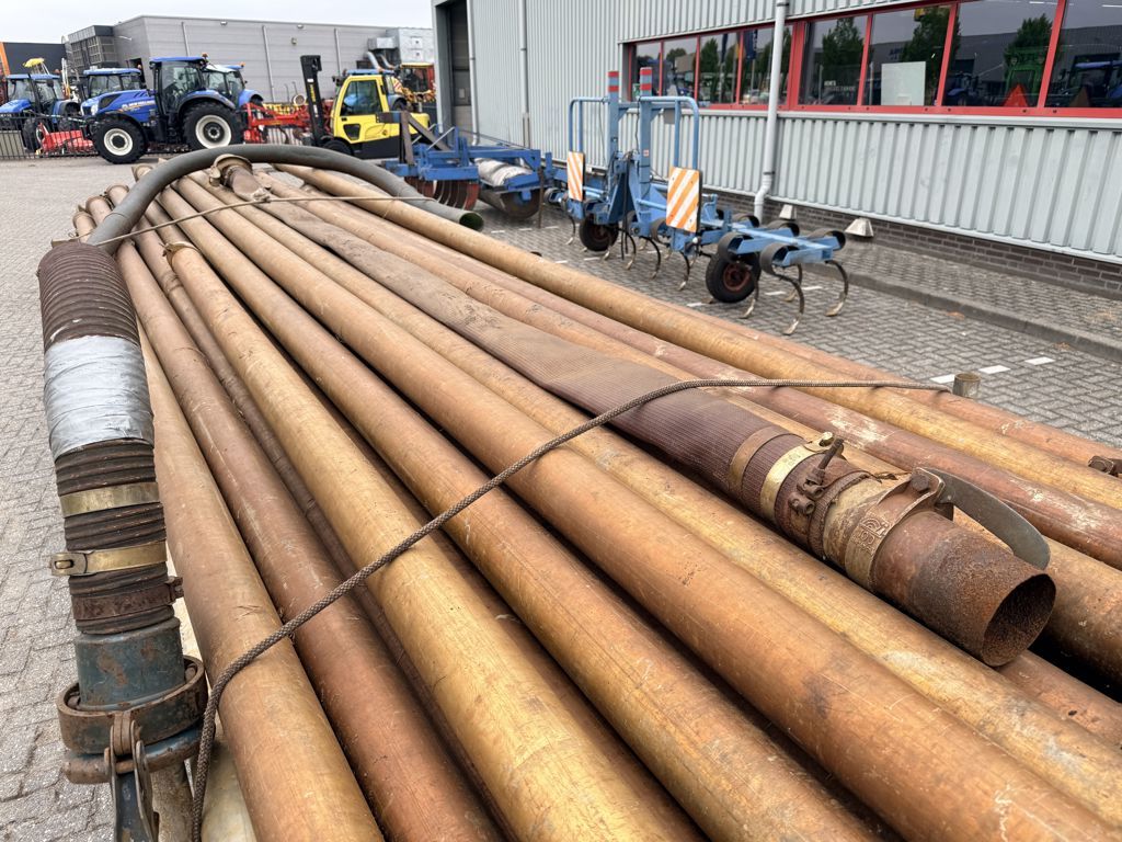 Laval 100 Beregingsbuizen met Wagen