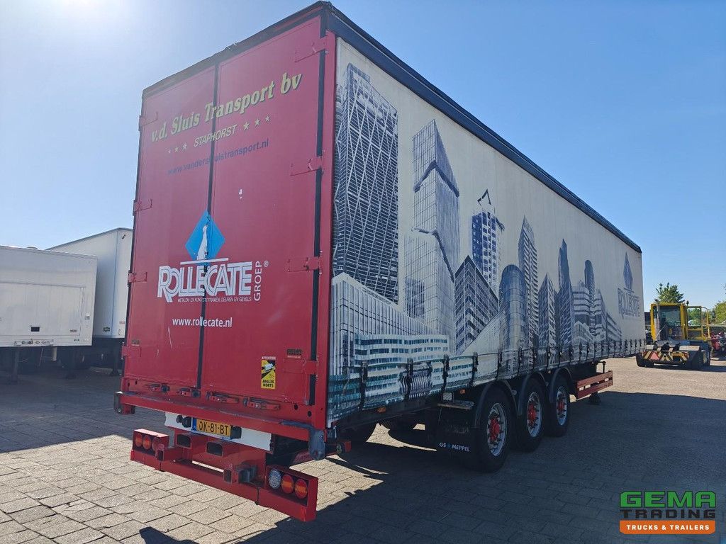 Van Hool 3B2014 Sliding curtains/ Sliding roof - Galvanized - Lift axle - BPW axle disc brake - HH floor - KooiAap Moffet connection