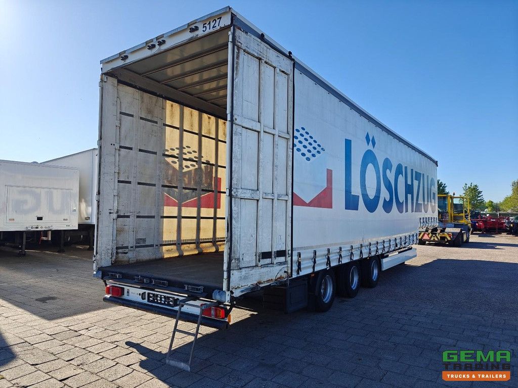 Krone SD Curtain-sided Semi-Low Loader - Pop-up Roof - 3 Axles BPW Drum Brake