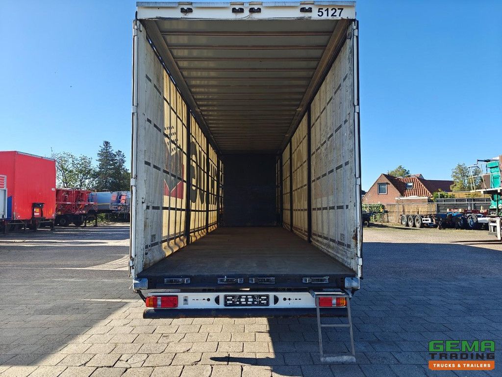 Krone SD Curtain-sided Semi-Low Loader - Pop-up Roof - 3 Axles BPW Drum Brake